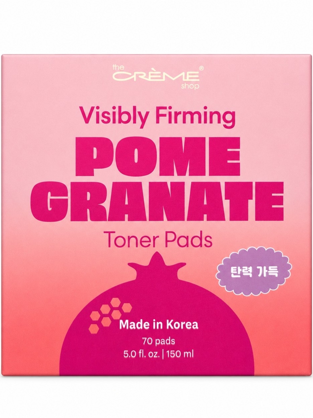 (70 Pads) Pomegranate Toner Pads - Visibly Firming